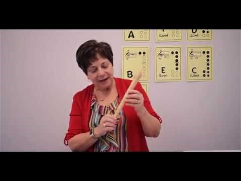 Teaching Tip: Holding the Recorder
