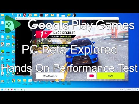 Google Play Games PC Beta Gameplay, Performance Test & Features Explored | Gameloop Emulator altrntv