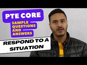 PTE CORE SPEAKING: RESPOND TO A SITUATION PRACTICE MATERIAL WITH ANSWERS || PTE BY NIKHIL