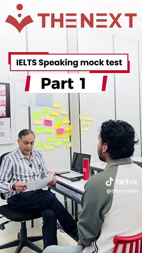IELTS speaking Part 1 sample mock test Follow for more tips #thenext #IELTS #speaking_test