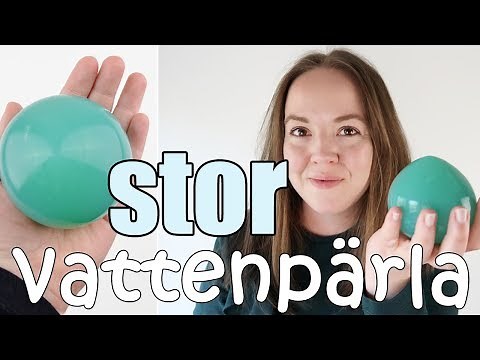 Gör stor vattenpärla | PYSSEL