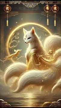 🦊✨ Huli Jing: The Nine-Tailed Fox of Chinese Mythology #legends #ancientmyths #stories