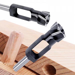 Watch Wood Tenon Dowel Plug Cutter Woodworking Plug Cutter on Amazon Live