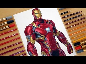 Speed Drawing: Iron Man