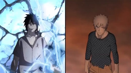 I Love how jiraiya’s hand was the first to start Naruto’s Rasengan very fitting