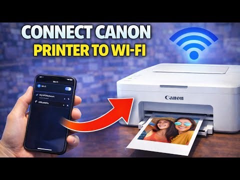 How to Connect Canon Printer to WiFi (Easy Method)