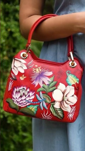 Get ready for the holidays with Anuschka Handpainted Handbags