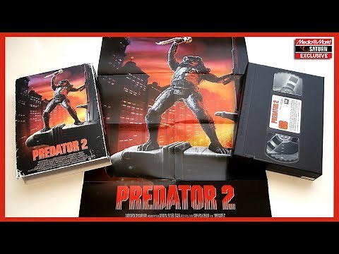 PREDATOR 2 - LIMITED BLU-RAY VHS TAPE EDITION UNBOXING - MEDIA MARKT/SATURN EXCLUSIVE