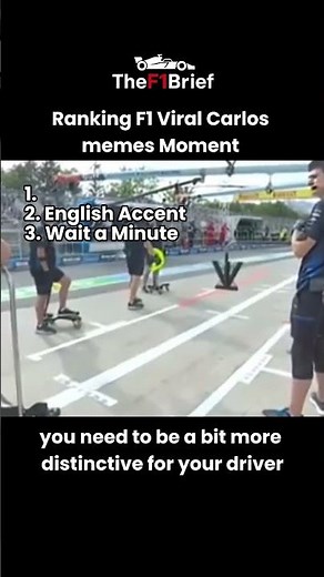 Ranking F1 Viral Carlos memes Moment