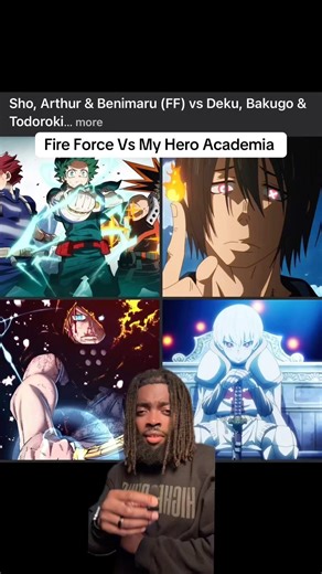Fire Force Vs My Hero Academia Who Wins #anime