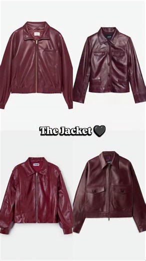 cupcake ⋆. 𐙚 ˚ on Instagram: "Leather season activated 🖤🥀” maroon leather jacket outfit winter street style minimal fashion aesthetic winter outfit classy winter look leather jacket styling black & maroon outfit fashion reel ideas girls winter fashion India #maroonjacket #leatherjacketstyle #winterfits #streetstyleinspo #outfitinspo #fashionreelsindia #minimalstyle #aestheticoutfit #winteroutfitideas #coldweatherfits #ootdtrend #fashioncontentcreator #reelitfeelit #viraloutfit #darkacademiaou