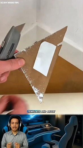 Secret tricks for installing vinyl plank flooring #shorts