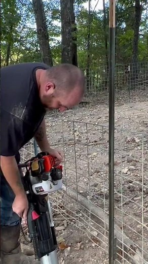 Gas Powered T-post Driver | Driving T-Posts Has Never Been Easier!