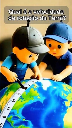 Qual é a velocidade de rotação da Terra?