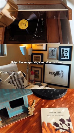 Looking for a stay that’s creative, colorful, and full of personality? 🌵✨ This playful desert escape is just one example of the unique places you’ll find in 29 Palms — your home base for exploring Joshua Tree National Park and California’s Mojave Desert. 🛏️ From vacation rentals, hotels, motels, RV resorts, and more, we’ve got stays for every style! Discover all of our lodging options at visit29.org/stay/ and start planning your desert getaway today 🌴 | Visit 29 Palms