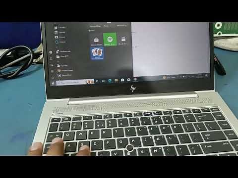 Hp elitebook 840 G5 finger print setup step by step 🪜 trouble solution
