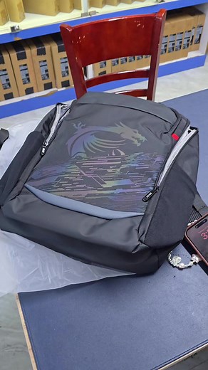 MSI Backpack ចូលស្តុក 🔥 #msibackpack #msi #MSIGAMING #electrocomputer #fyp