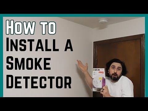 How to Install a Smoke Detector | Two Ways to Install a Smoke Detector