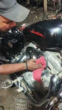 Harley Davidson 883 air filter clean and fitting #automobile #mechanic @B3garage5679 #service