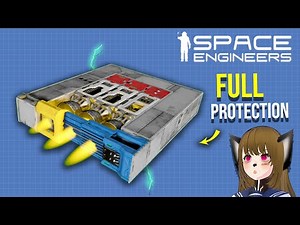 These Blocks Completely Protect Ship Thrusters, Space Engineers