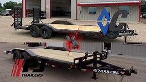 Join the conversation! Which trailer works better for your equipment hauling needs? | Happy Trailers