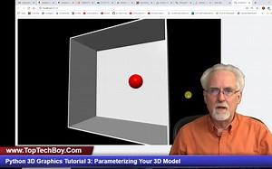 Python 3D Graphics Tutorial 3: Designing 3D Models with Parameters