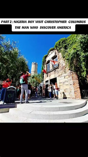 Nigerian Boy Explores Christopher Columbus' Legacy