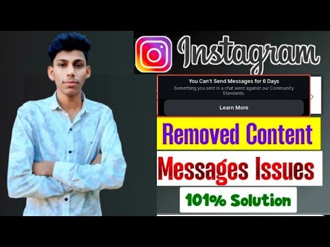 Instagram Removed Content And Messaging Issue how to solve remove content on instagram 2026