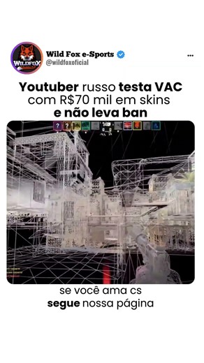 🚨 YOUTUBER TESTA WALLHACK CS2 E NÃO LEVA BAN #gaules #cs2 #csgo #cs2brasil #csgobrasil