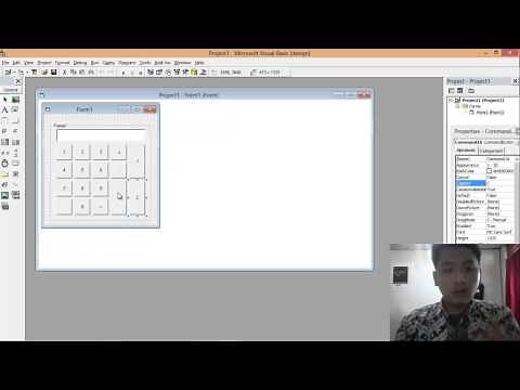 tutorial membuat kalkulator menggunakan Visual Basic 6.0