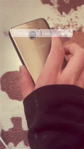 Lineageos on galaxy s7 #techtok #aesthetic #fyp #foryou #samsung