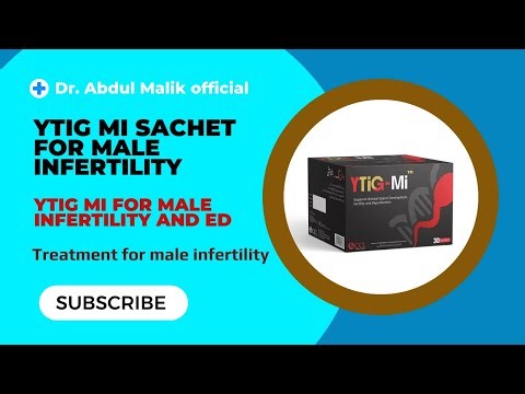 YTIG MI for male infertility | YTIG Mi for normal sperm development, fertility and reproduction