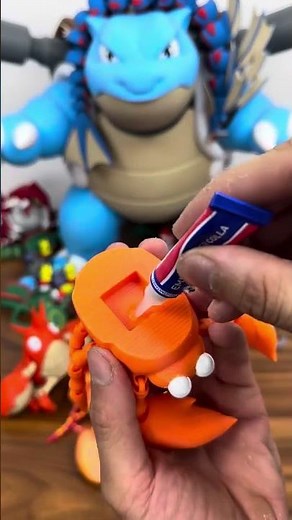 Get ready for some pinch-perfect action with our latest articulated Parasect and Corphish! These 3D-