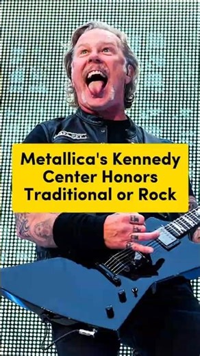 Metallica interview: Metallica's Kennedy Center Honors‼️ Traditional or Rock