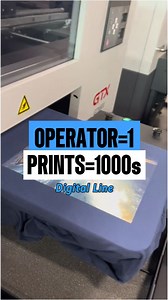 1K views · 12 reactions | One operator. Thousands of prints.  Have...