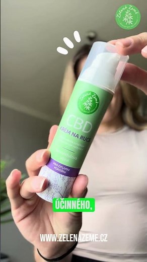 CBD krém na ruce | Pro hydratované a zklidněné ruce každý den