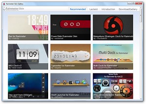 Download Rainmeter Skin Installer