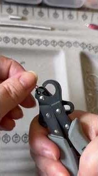 How to make jewelry link using wire & a looper tool