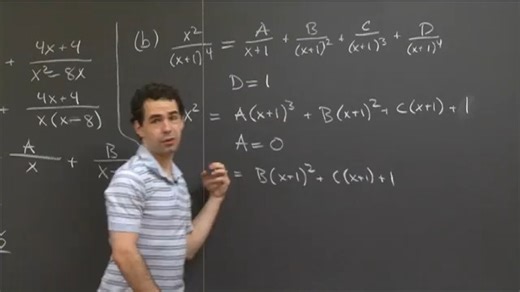 【2010】MIT公开课18.01SC 单元微积分 L57:Partial Fractions Decomposition