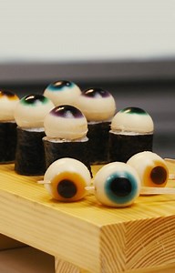 Disney on Instagram: "Feast your eye on this recreation of Harryhausen’s sushi from Monsters, Inc.—no paperwork required!"