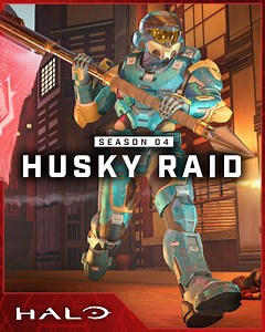 24K views · 1.3K reactions | All random, all mid  The explosive, fan-favorite mode Husky Raid has landed in Halo Infinite with 8 new maps:  Smallhalla  Corpo  Diminished  Ronin  Megapolis ️ Scarlett’s Landing  Aqueduct  Disciple aka.ms/HuskyRaid #HaloInfection | Halo | Facebook