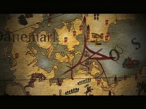 Map of the Hanseatic League / Trade Routes