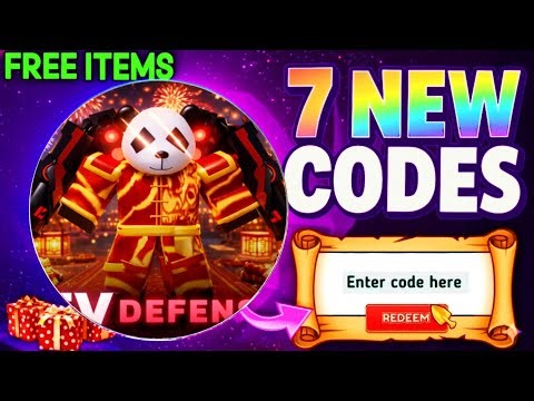 *SECRET UPDATE!* | TV Defense CODES 2026 (ROBLOX TV Defense)