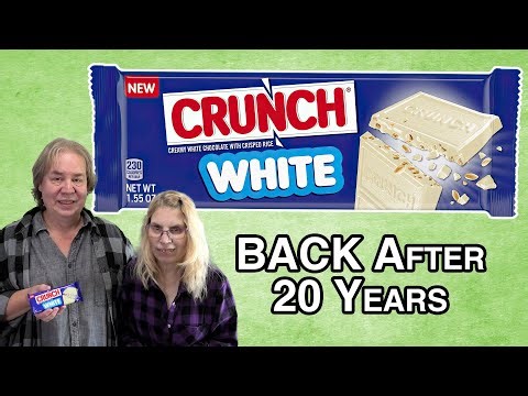 DELICIOUS New White Chocolate Crunch Bar