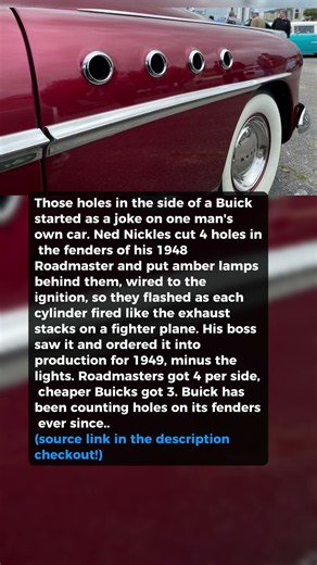 Buick Killed the Holes in the Side of Every Car It Made #shorts #car #automobile