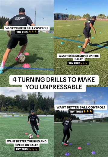 5 Drills to Master Turning Under Pressure in Soccer
