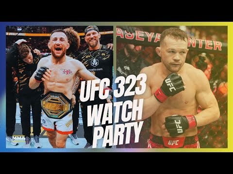 UFC 323 LIVE STREAM: Dvalishvili vs. Yan 2 Watch Party & Results | Pantoja vs. Van | MMA Fighting