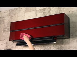 ルームエアコン「室内機のお手入れ(2016年度～ FLシリーズ)」【三菱電機公式】