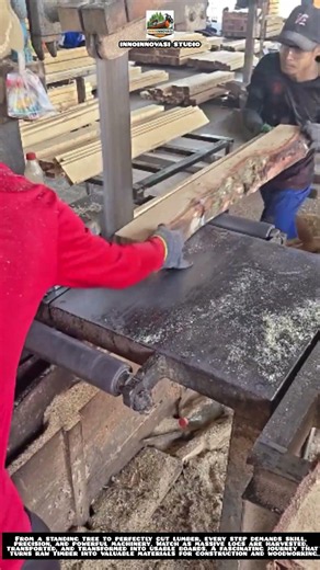 From Forest Log to Premium Lumber | Amazing Wood Processing Journey