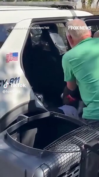 EAGLE EYE: Florida police rescued a distressed bald eagle after a good Samaritan alerted authorities. The bird, now named Freedom, is receiving treatment for an infection and a fractured wing.